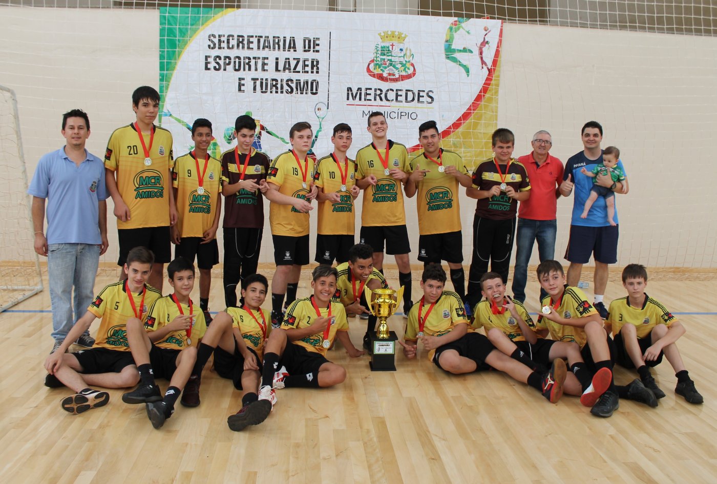 1ª Rodada da Copinha Oeste de Handebol é realizada em Mercedes - Município  de Mercedes - PR