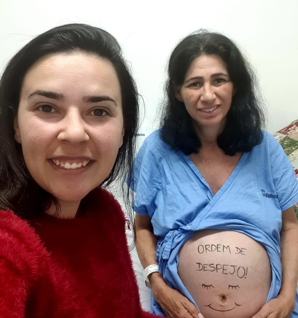 Professora de Florianópolis SC é barriga solidária da própria filha e dá à  luz neta; “não tem como mensurar o tamanho do amor”, diz filha – O Presente