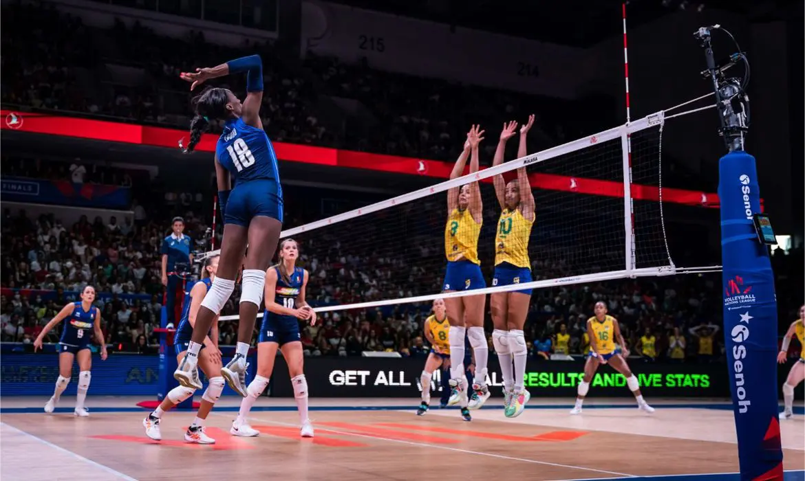 Liga das Nações de Vôlei: EUA supera o Brasil