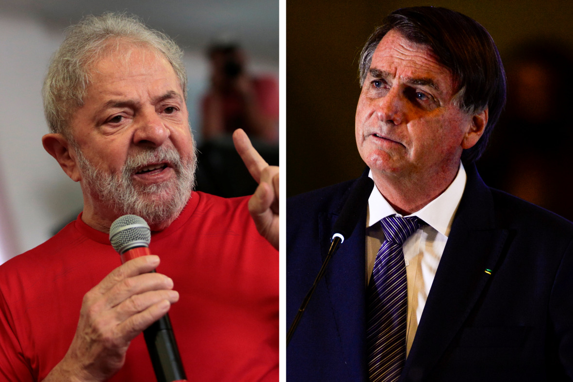 Bolsonaro tem 43% entre evangélicos; Lula, 46% dos católicos