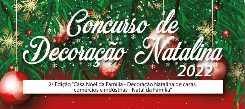 Inscrições para o concurso de Decoração Natalina “Casa Noel